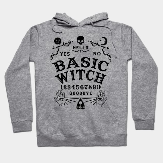 Basic Witch Ouija Board Hoodie by ShirtFace